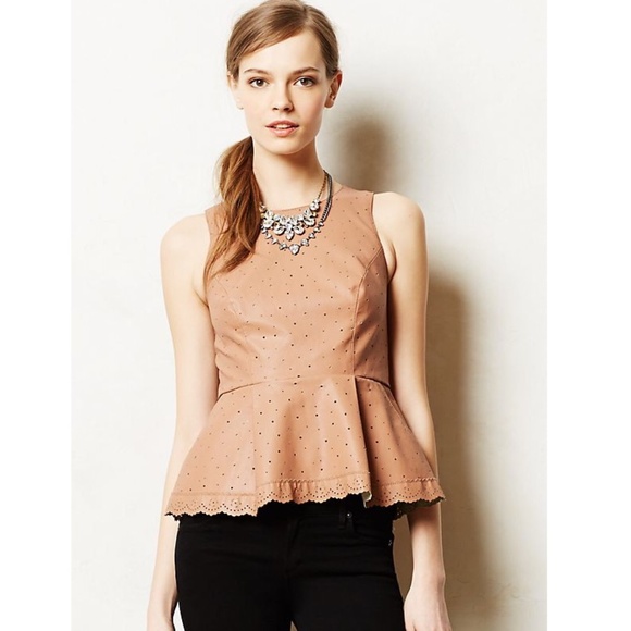 Anthropologie Tops - [Anthropologie] HD in Paris peplum top #T143